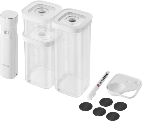 Startset i plast S ZWILLING Fresh &amp Save Cube 1025401 | Köksapparater - Köksmaskiner - Vakuumförpackningsmaskiner | GameStuff