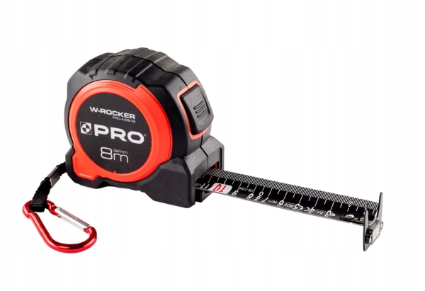 Målebånd Med Vippe 32 Mm 8 M