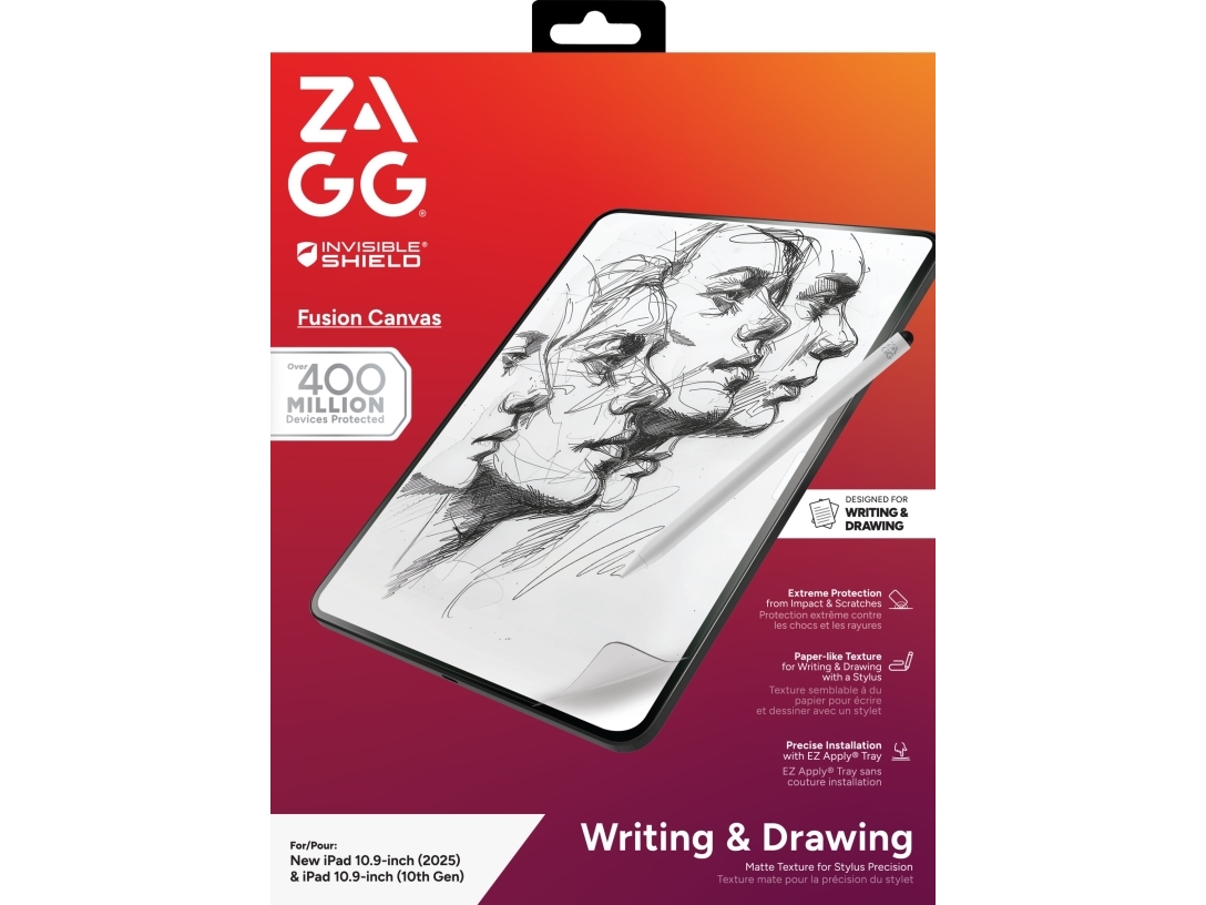 Zagg Schutzfolie Papierähnlich Zagg Invisibleshield Fusion Canvas Für Apple Ipad 10,9" 2022 (10. Generation)