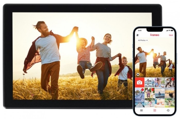 Rollei 30293 digitaalinen valokuvakehys Musta 25,6 cm (10,1) Kosketusnäyttö Wi-Fi