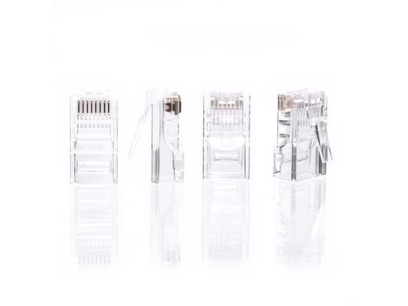 NetRack RJ45 stik UTP-ledning, kat. 5e (100 stk) (NP41)