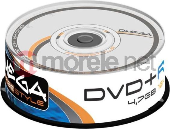 Omega Freestyle Dvd+R 4.7Gb 16X 25Pcs Spindle