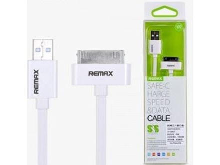 Remax Usb Kabelis Wel.Com Usb-A – 1 M Baltas (Akceapple0251we)