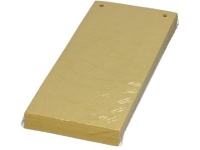 Esselte skillekort i karton 1/3 A4 100 stk gul (ET6948)