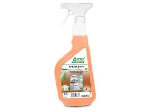 Ovn- og Grillrengøring Grease Power 750ml Ecolabel C2C u. Parfume Klar-til-Brug,10 fl x 750 ml/krt