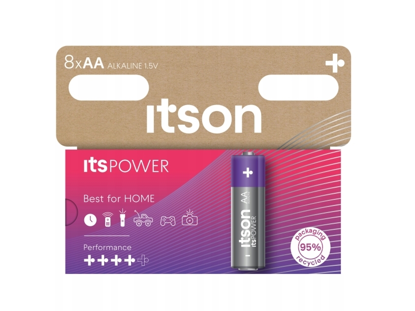 Über Seine Power-Batterie Alkalisch Lr6ipo/8Hh