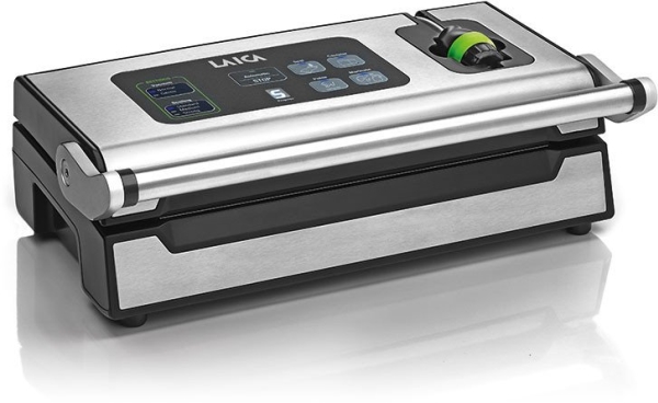 Laica VT3240, Sort, Sølv, 900 mbar, Beholder, Pulsvakuum, Berøringskontroll, 30 cm, 130 W