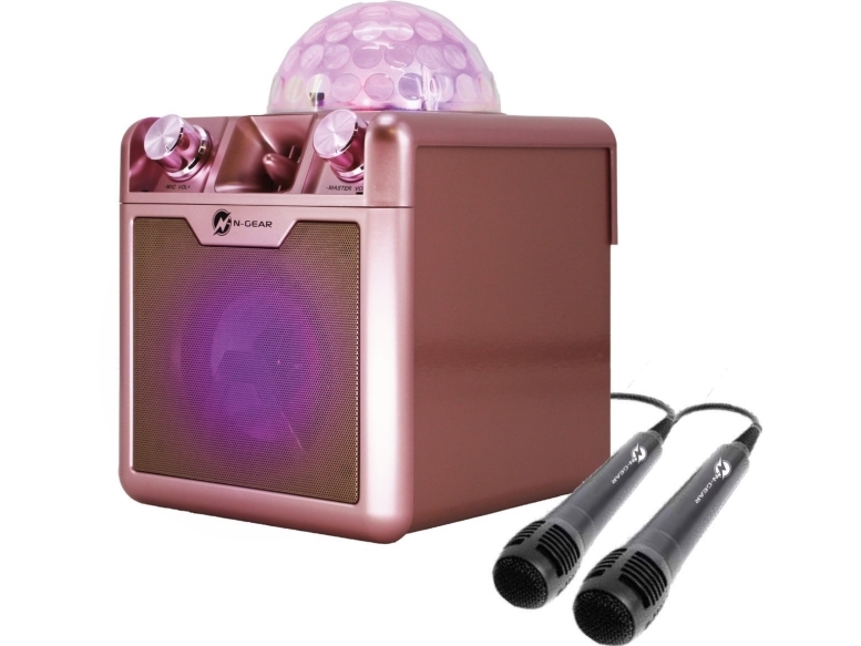 N-Gear Disco Block 410 space pink | TV, Ljud & Bild - Stereo - Mikro & Mini stereo | GameStuff