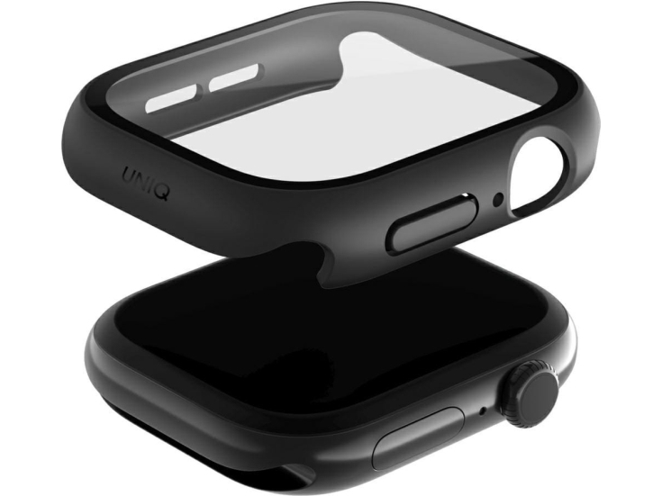 Dėklas Uniq Nautic Apple Watch 46Mm Juodos Spalvos