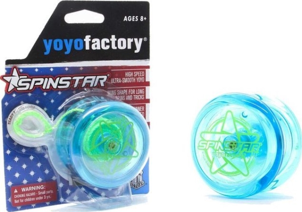YoYoFactory Yoyo med plastlager YoYoFactory Spinstar Blue | Tele & GPS - Batteri & Laddare - Billaddare | GameStuff