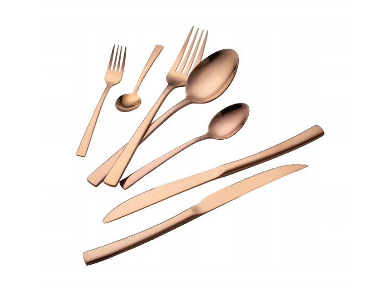 Bestiksæt 42 Dele Til 6 Personer Berlinger Haus Rose Gold Bh-3087
