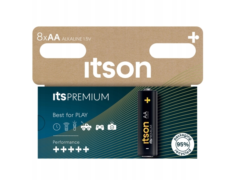 Itson Itspremium-Batterie Alkaline Lr6ipr/8Hh