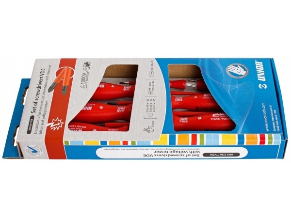 Format Isoliertes Schraubendreher-Set Vde 1000V Mit Spannungsprüfer