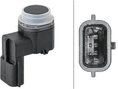 Parkeringsafstandssensor for/midt passer til: DACIA JOGGER, SANDERO III, NISSAN JUKE, QASHQAI II, RENAULT ARKANA I, CAPTUR I, CAPTUR II, CLIO IV, CLIO IV/HATCHBACK 11.02-