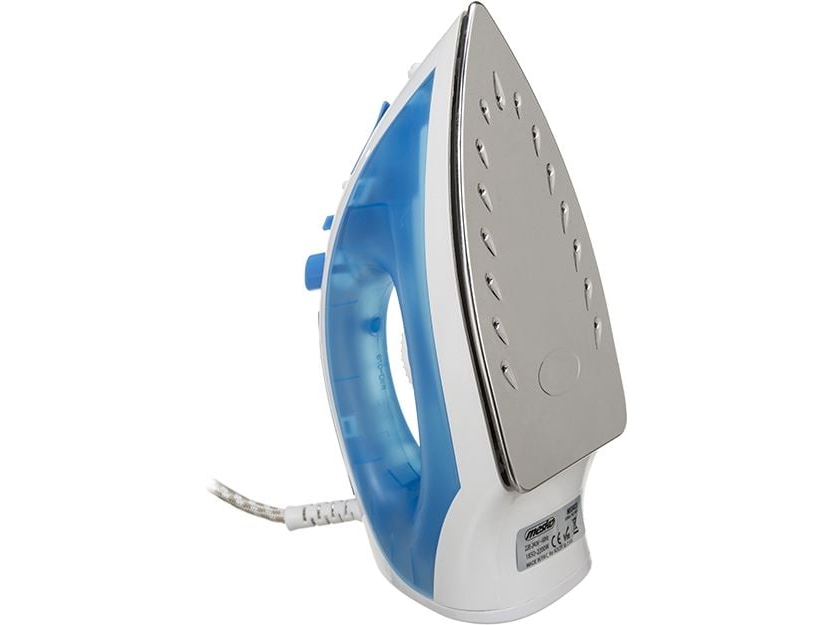 Jern | Mesko | MS 5023 | Med ledning | 2200W | Blå/Hvit