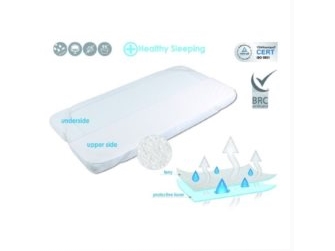 Matex Safe frottépermeabelt underlag 60X120 cm, hvid (MT0171)