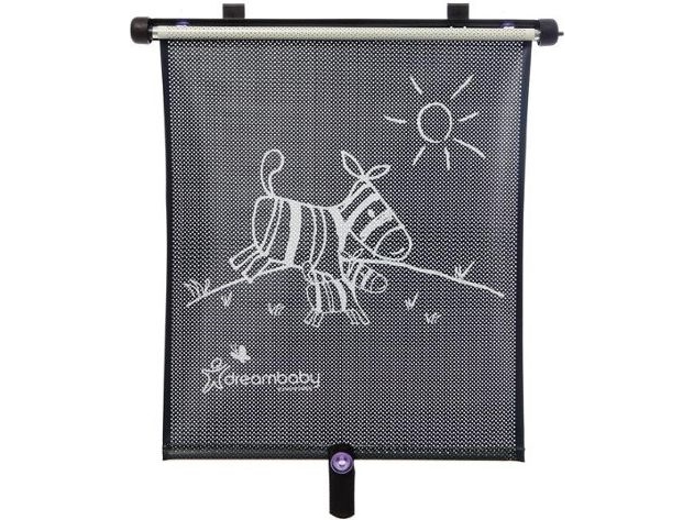 Dreambaby Dobbeltsidet Solgardin - Zebra (Dre000129)