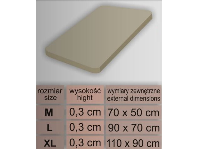 Hobbydog Slim Mat - Sort M