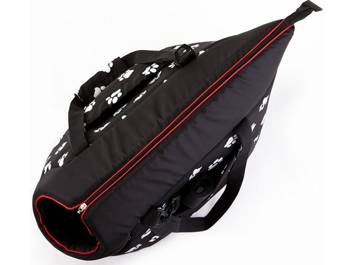 Hobbydog R3 taske sort med sele til hunde