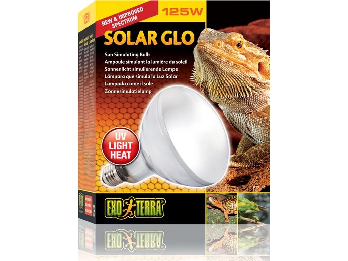 Exoterra Solar Glo 125W Uva/Uvb Varme og sollys E27 - (220.1820)