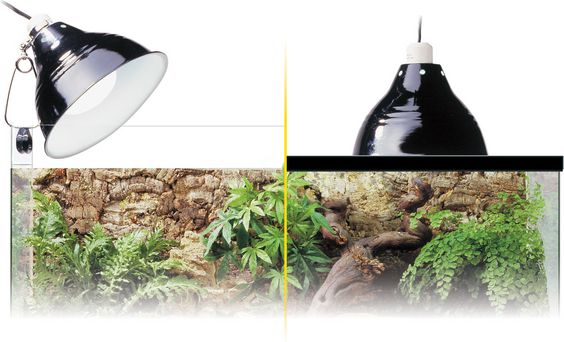 HAGEN EXOTERRA LAMPE GLØD STOR 25CM