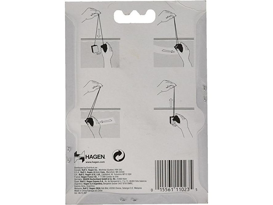 Magnetisk akvarierenser S, 6x4 cm