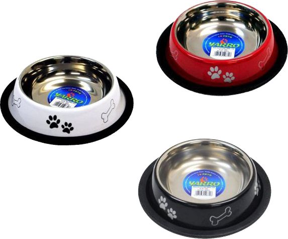 Yarro International Miska Met Na Gumie Mal/Kostki 12Cm