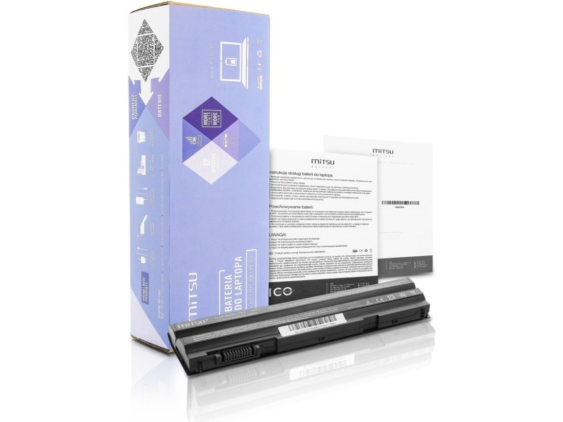Bateria Mitsu do Dell Latitude E5420, E6420, 4400 mAh, 11.1 V (BC/DE-E5420)