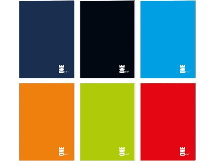 Interdruk A4 notebook/60 sheets, One Color checked