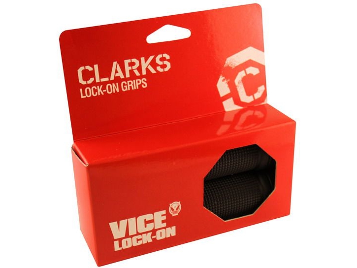 Clarks Handtag CLARKS CLO201B LOCK-ON 130mm svart spännen svart | Cykling - Cykelutrustning - Sadelmakare | GameStuff