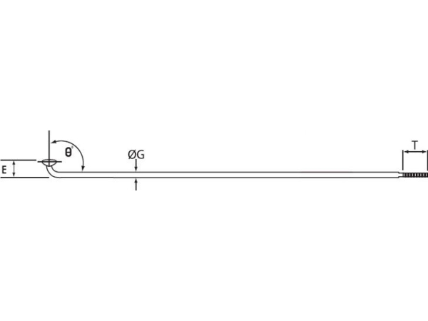 Cn Spoke 134T 2.3-2.3-2.0 Eger I Rustfrit Stål 294Mm Sort 72Stk.