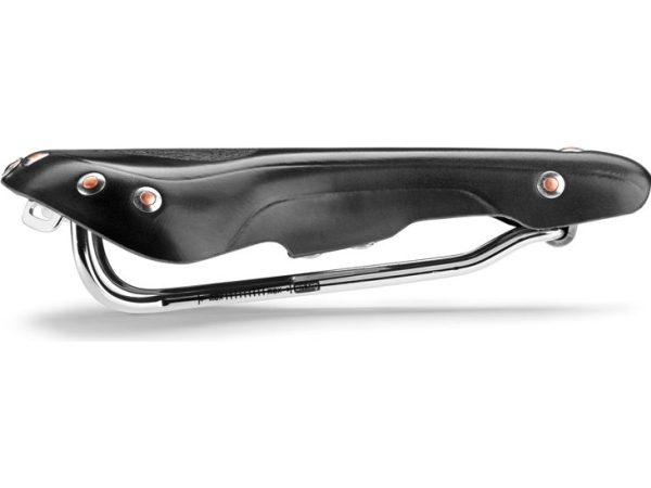 Selle Italia sadel MITTICA læder sort 580g (SIT-082A2010EA001)