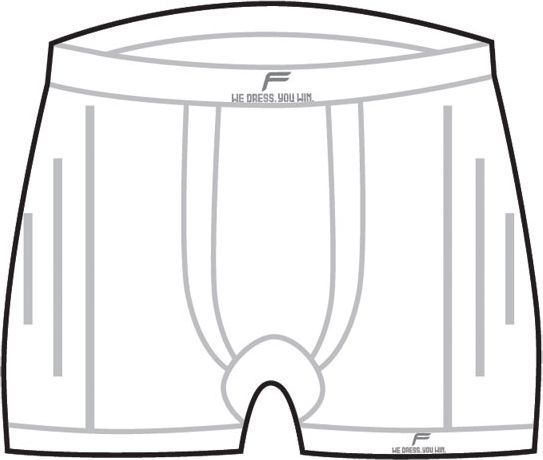 Fuse AllSeason Megalight 200 hvide boxershorts til mænd r. L (FSE-11-1202-8-2-0001)