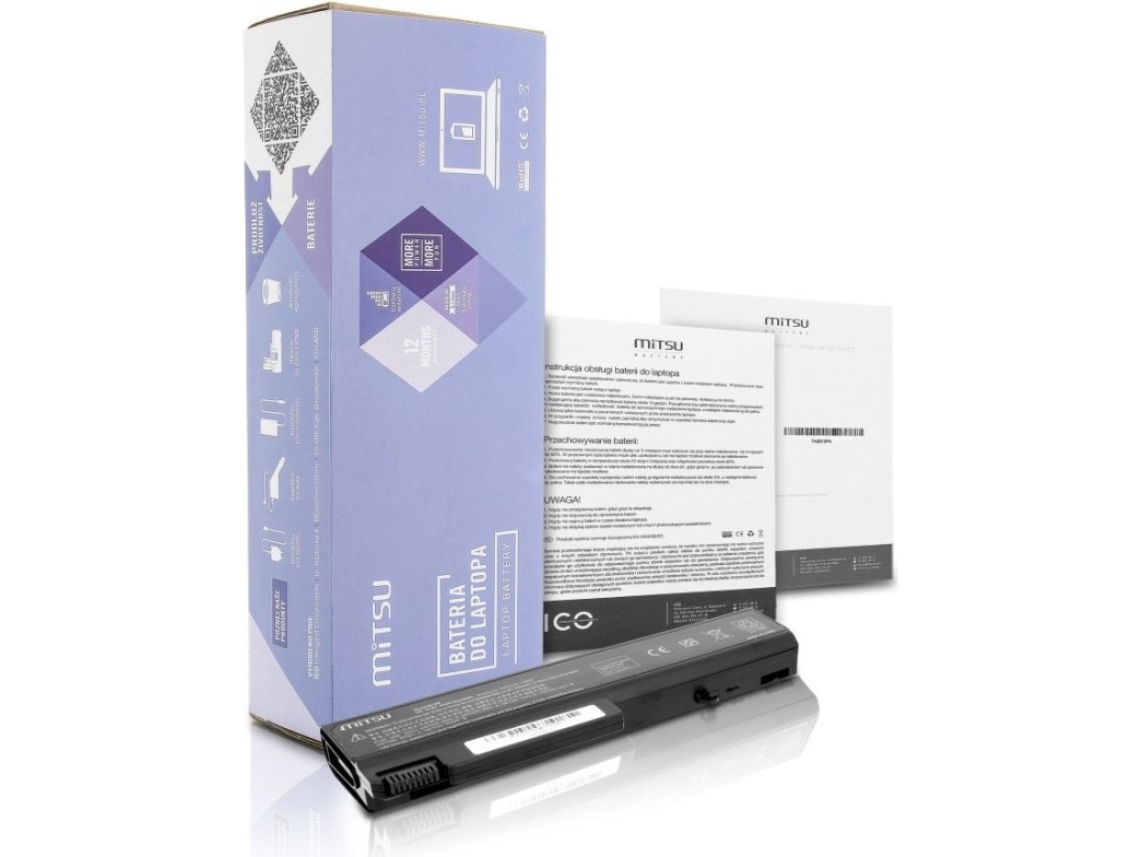 Mitsu akku HP 6530b, 6735b, 6930p, 4400 mAh, 10,8 V (BC/HP-6530B)