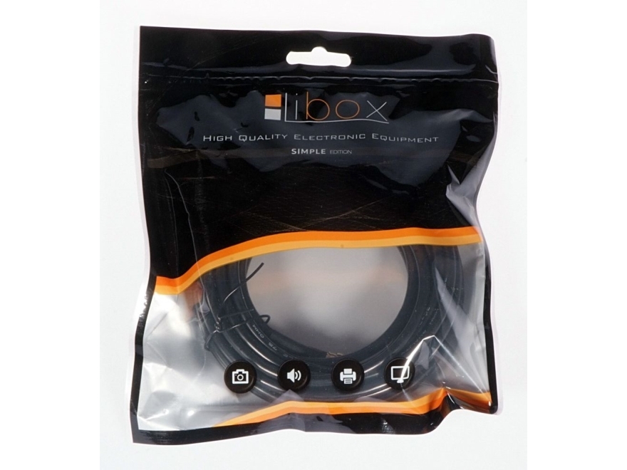 Libox LB0072 TV-kabel wt.F-wt.F 5m