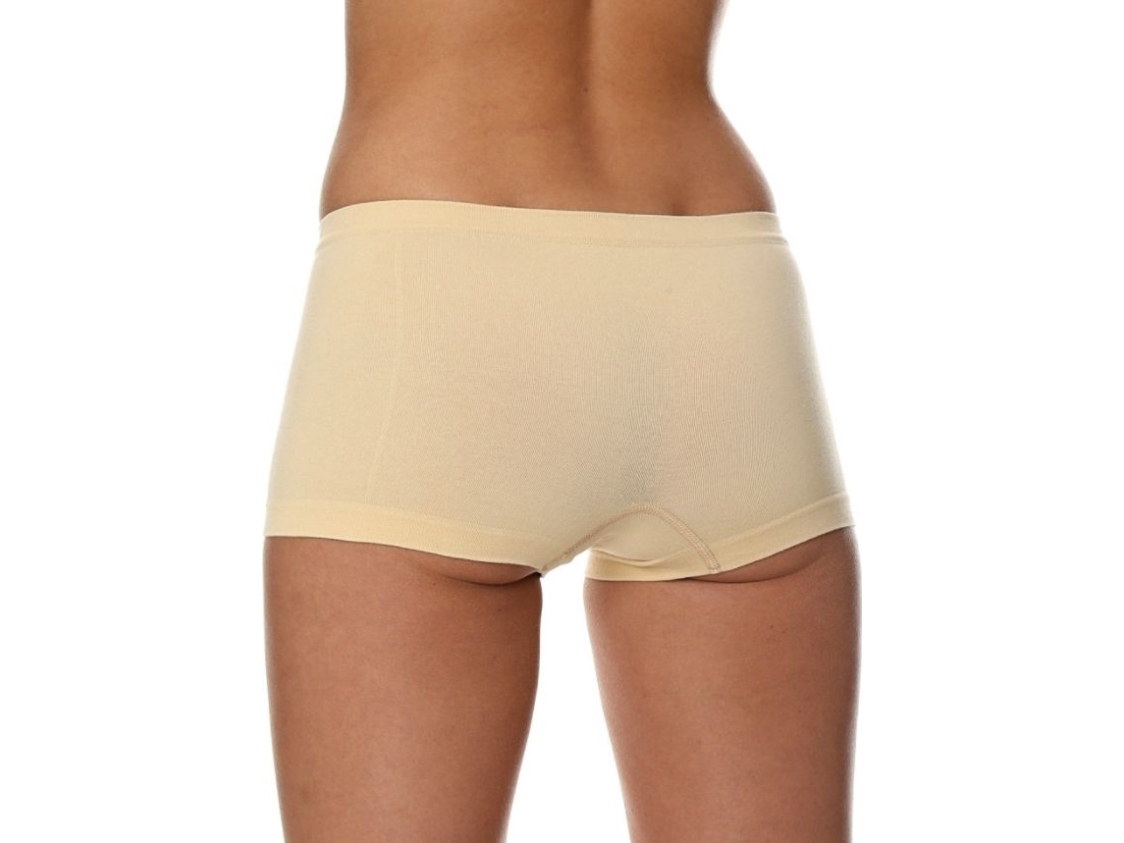 Brubeck Women's boxer shorts BX10470A Comfort Cotton beige. XL
