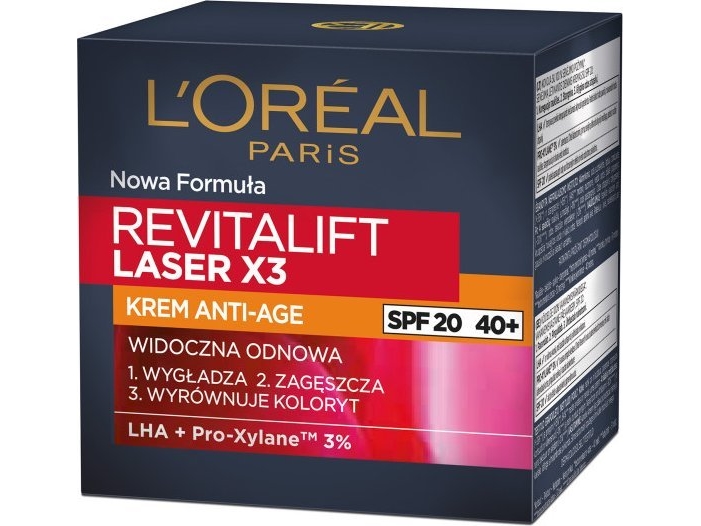 LOreal Paris Revitalift Laser X3 SPF20 anti-wrinkle day cream 50ml | N - A | GameStuff