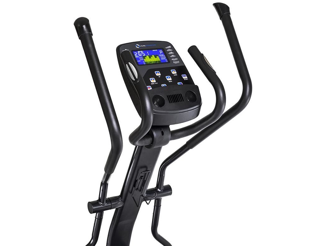 HMS H1742 crosstrainer med generator - magnetisk, 9 kg svinghjul