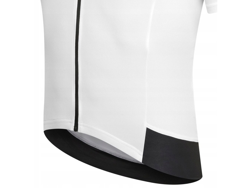 RH+ Pyöräilypaita Prime Jersey FZ Valkoinen r. L (ECU0290)