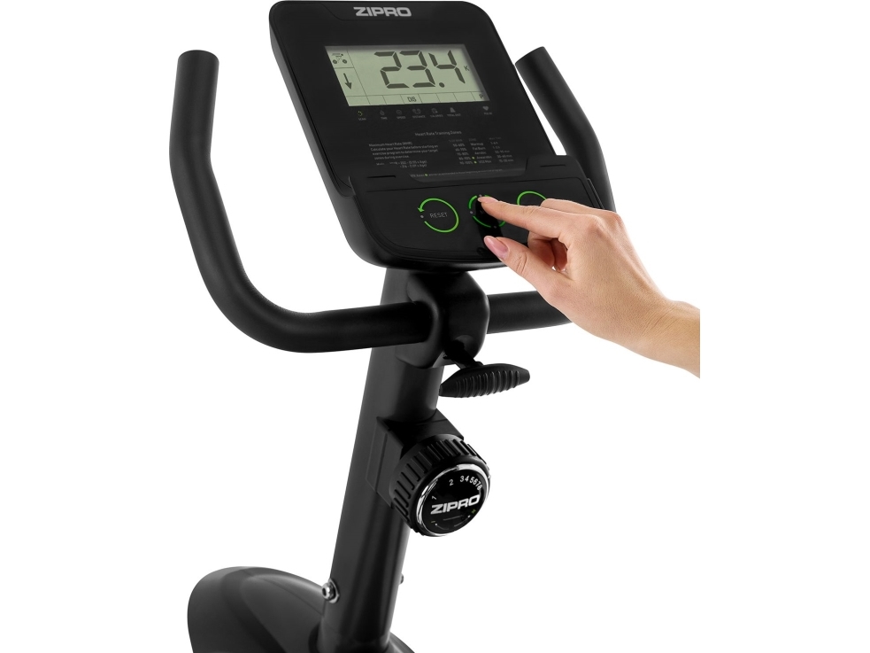 Liggende motionscykel ZIPRO Easy - sort