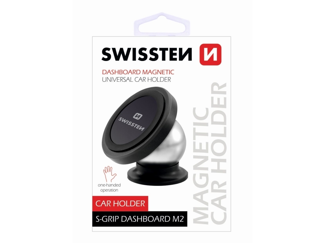 Swissten Magnetische Auto-Handyhalterung S-Grip M2