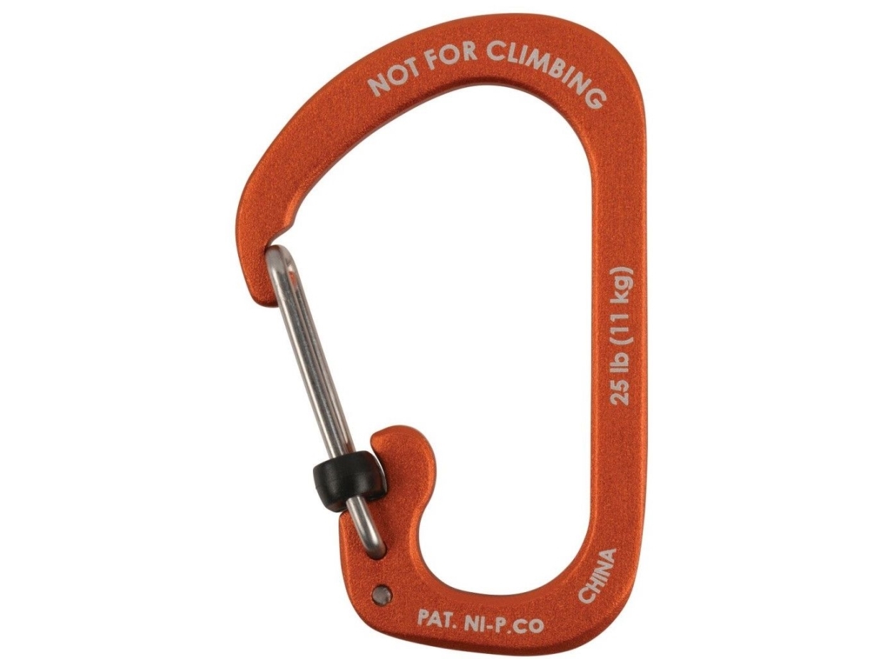 Nite Ize Slidelock Karabinhage #3 Aluminium Orange (Csla3-19-R6)