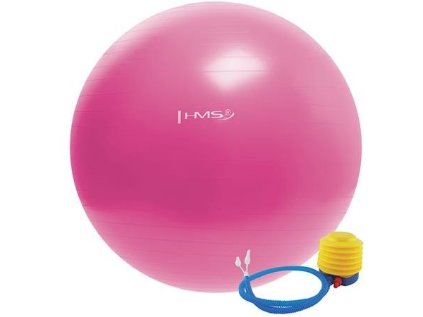 HMS Träningsboll YB01 55cm rosa (17-42-101) | Sport & Träning - Sportutrustning - Träningsredskap | GameStuff
