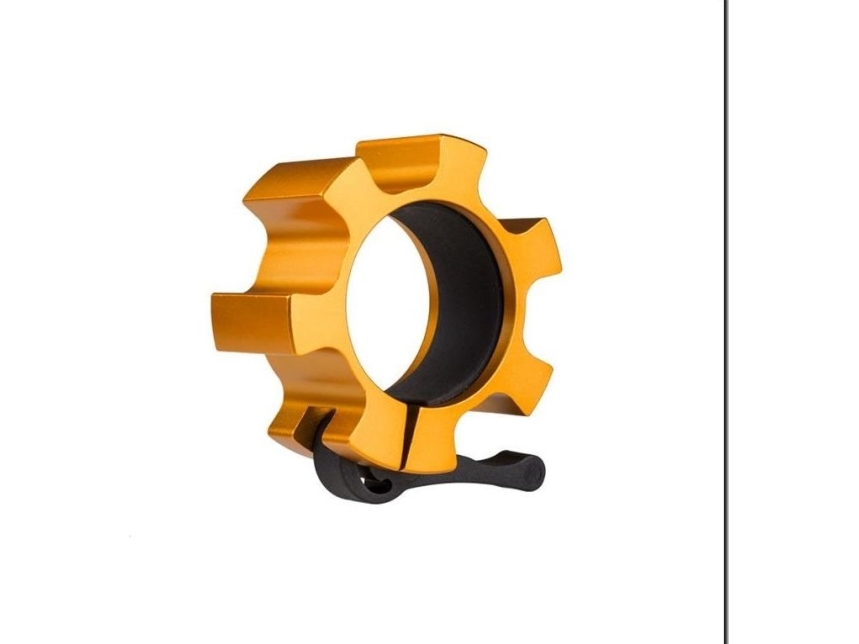 Aluminiumbackklämmor HMS ZG1500 Gold 2 st. | Hälsa - Träningsmaskiner - Stativ | GameStuff