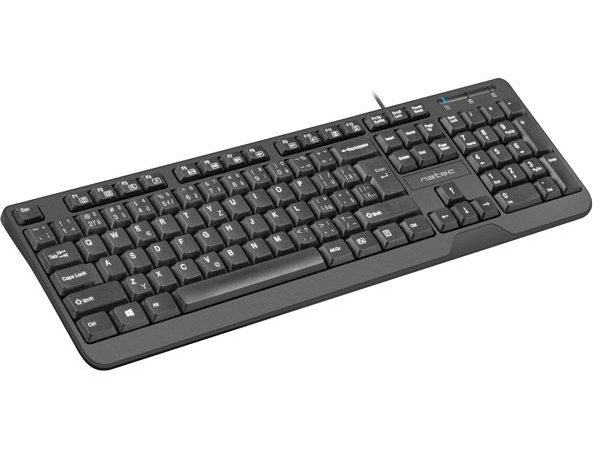 Natec Trout Wired Keyboard Black Us (Nkl-1151)