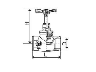 Kfa Gennemgangsventil 5/4" 193-010-32