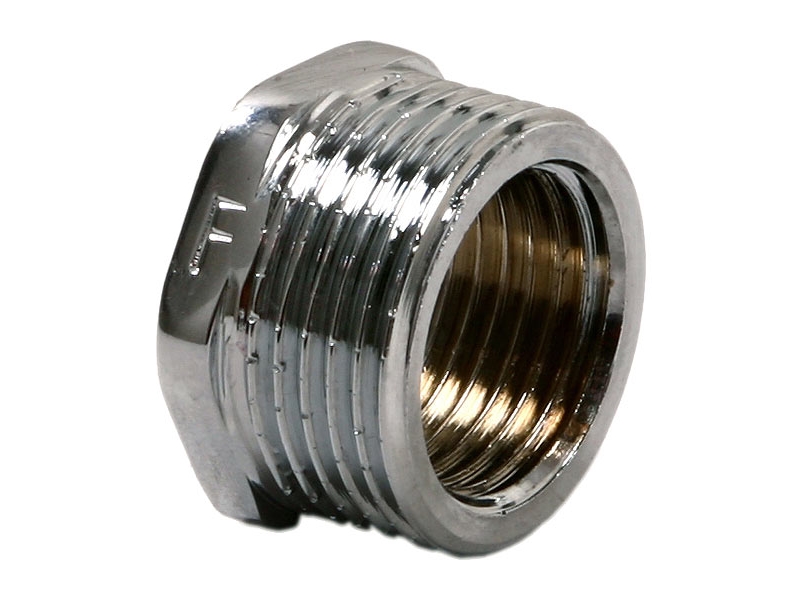 Ferro 3/4x1/2 förkromad reducerare R03C | VVS Artiklar - Rör & Kopplingar - Kromat rördelar | GameStuff