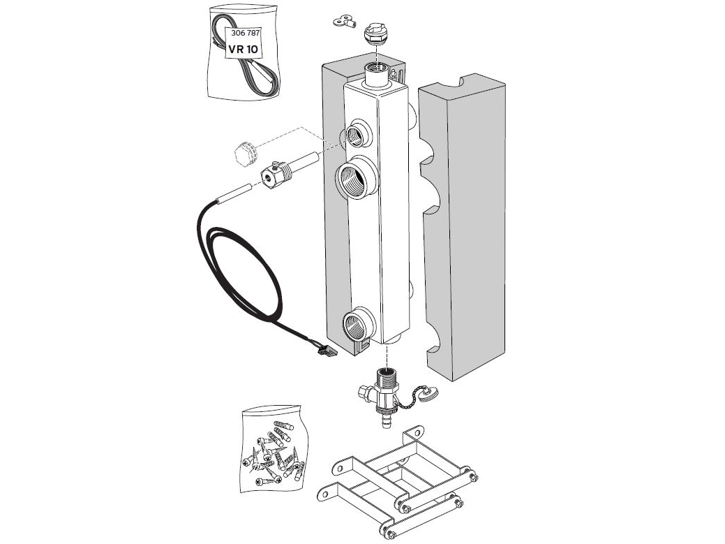 Vaillant Hydraulisk kobling WH 40 - 306720