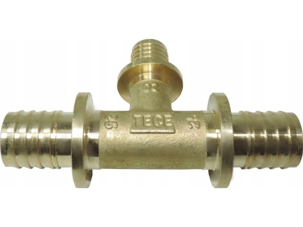 Tece Reduktionstykke 25X20x25mm Messing - 710515