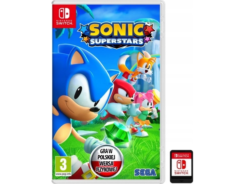 Sega Sonic Superstars - mouse, Switch | Spel - Konsoler tillbehör - Nintendo Switch | GameStuff